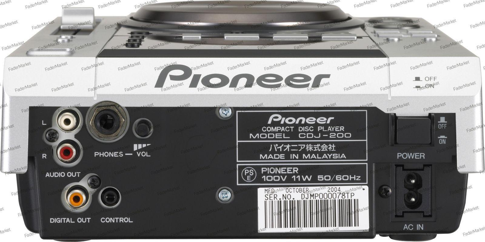 Pioneer Dj CDJ-200