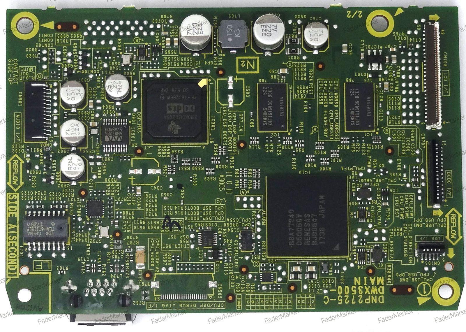 Main плата DWX3500 для Pioneer