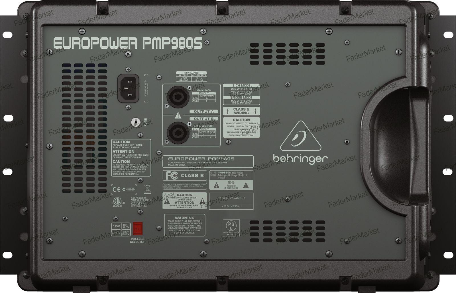 Behringer PMP980SEuropower