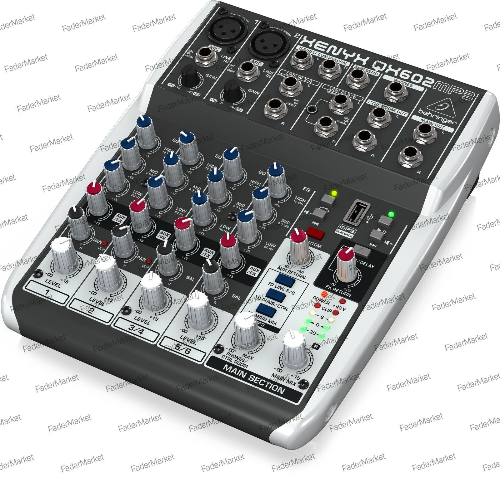 Behringer XENYX-QX602MP3