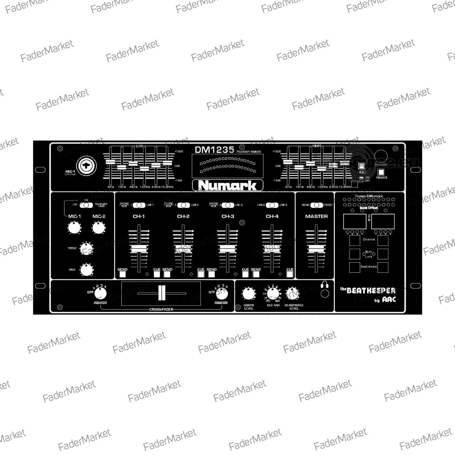 Numark DM1235