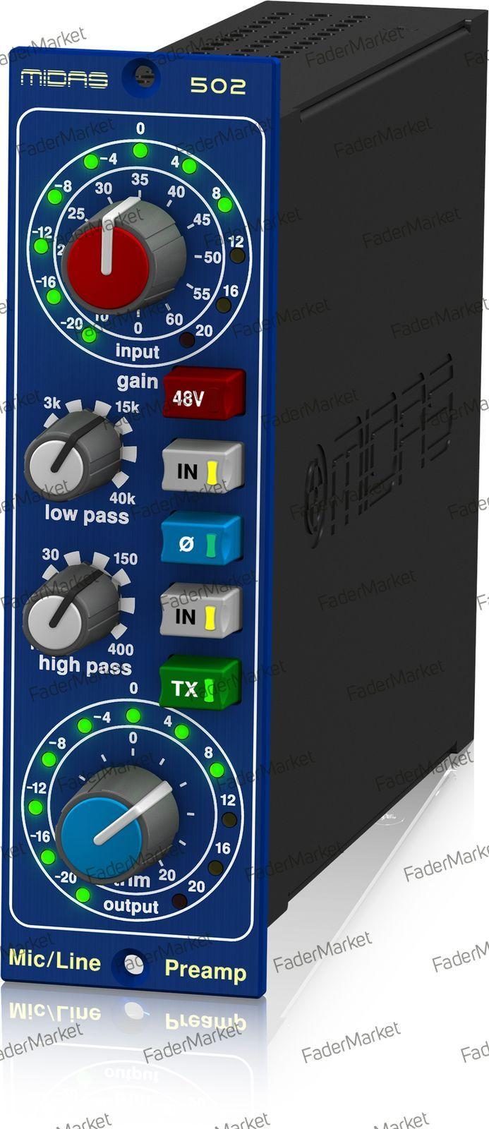 Midas MICROPHONE PREAMPLIFIER 502