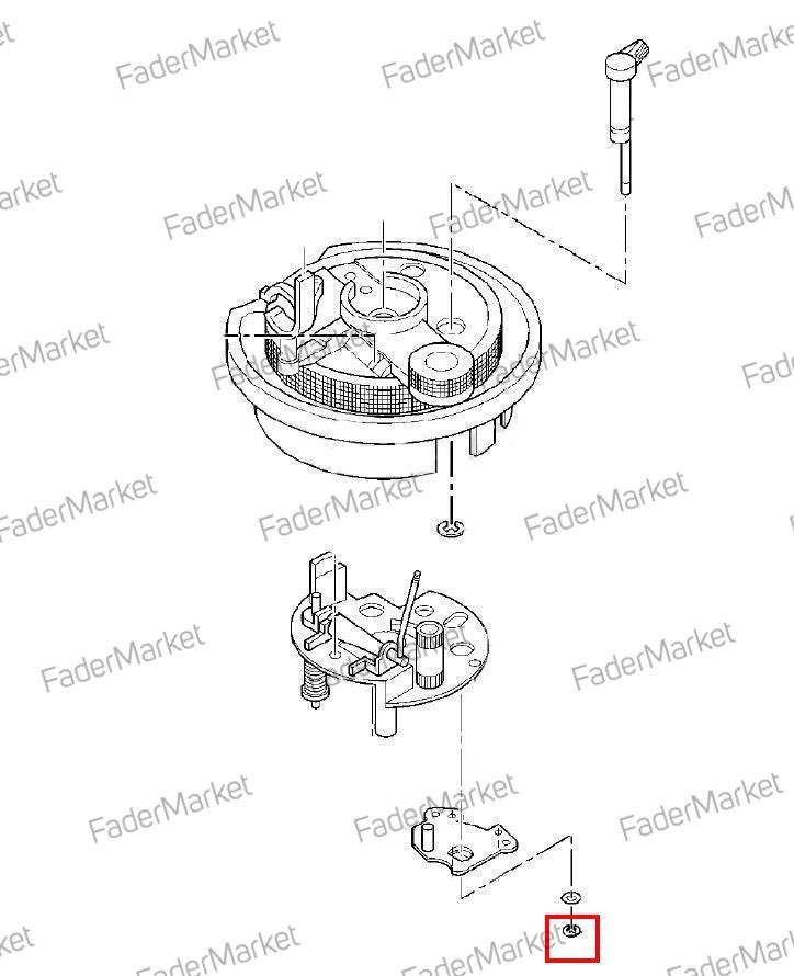 Замок XUC25FY / XUC25FT для Technics